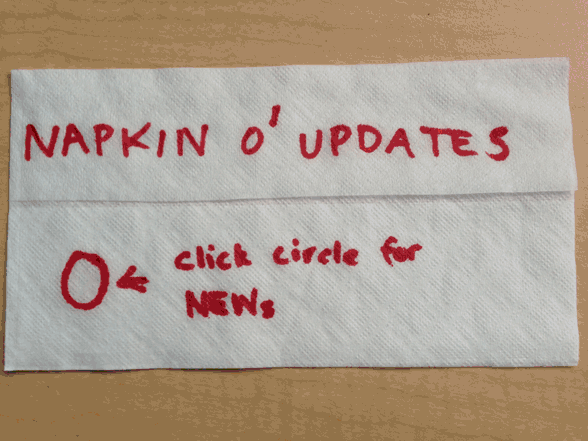 napkin o' updates